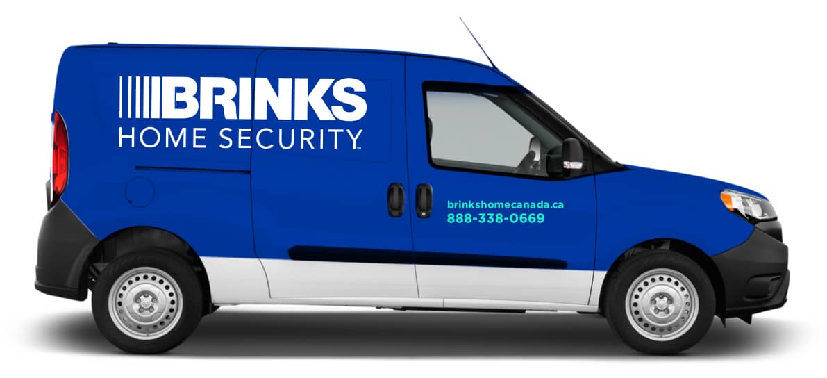 Brinks Home Security Technician Vehicle